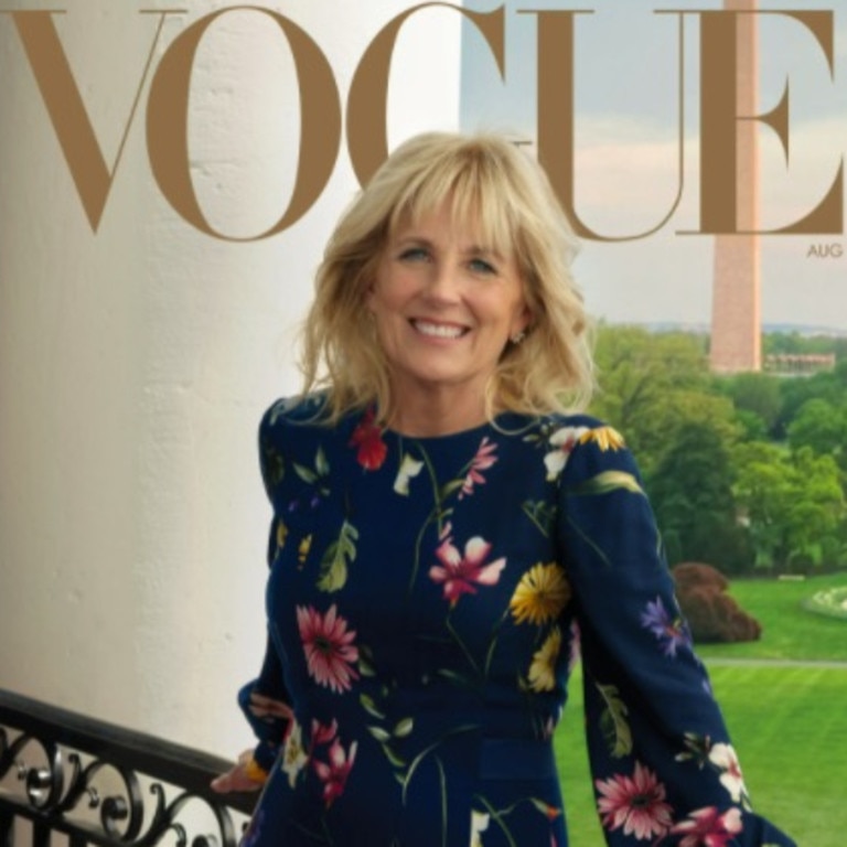 Jill Biden made it onto US Vogue’s August cover.