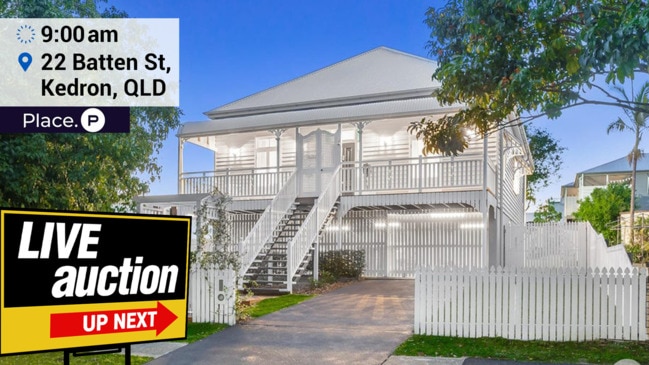 Replay: Brisbane house auctions -  22 Batten St, Kedron Place