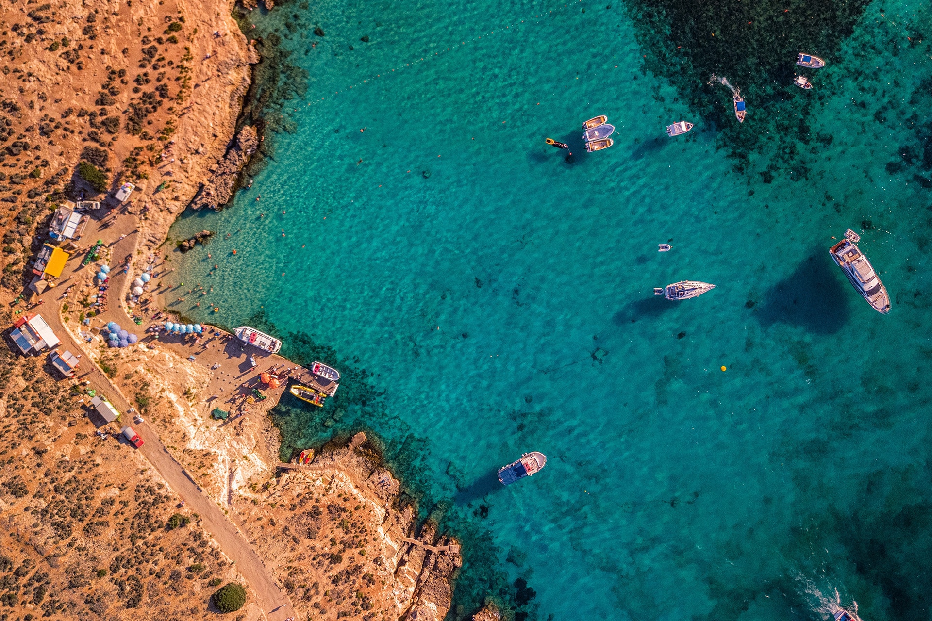 <p><em>Image credit: Mike Nahlii on Unsplash</em></p><h3>8. Blue Lagoon, Comino, Malta</h3>