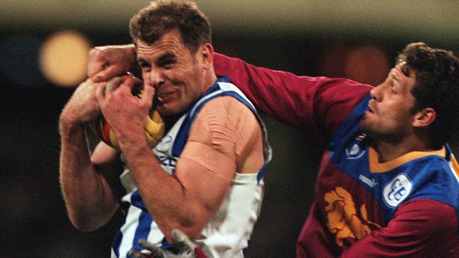 The Lions of the early 2000s snapped the unbeatable aura of Wayne Carey and North Melbourne.