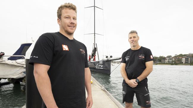 Nick Meyer and Scott Salter are hoping to make it all the way to Hobart this year. Pic: Matthew Vasilescu