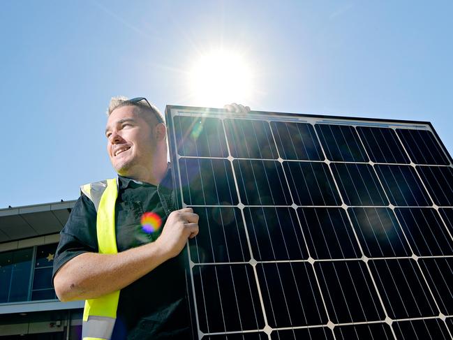 Solar power among other renewable energy sources could be a large part of the Northern Territory Government’s plan against climate change.