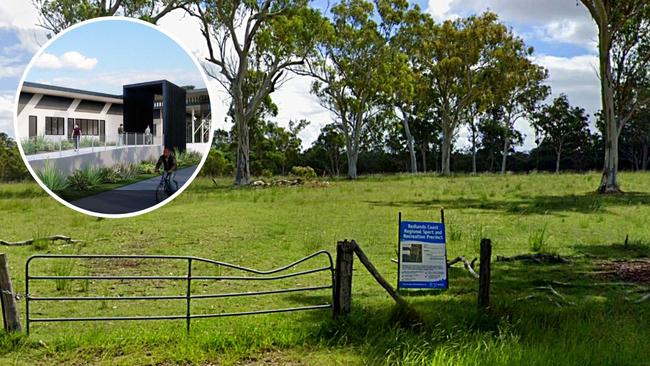 The property at Heinemann Rd, Mount Cotton, where the Redland council plans to spend $70 million to build a sports complex. Picture: JUDITH KERR