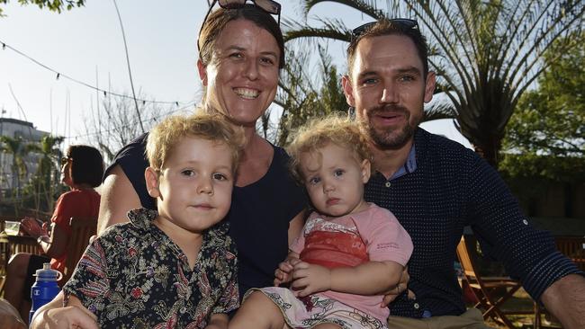 Micah, Jen, Lucy and Keoh Goodall Picture: Keri Megelus