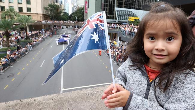 ANZAC day march, Brisbane. Picture: Liam Kidston