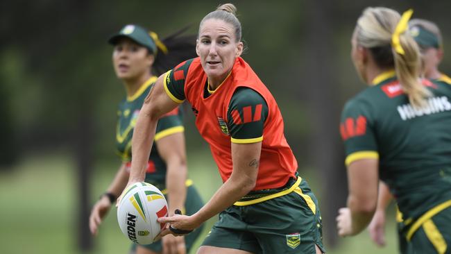 Ali Brigginshaw is back from injury to lead the Jillaroos as they look to avenge last year’s shock loss to New Zealand. Picture: NRL Images