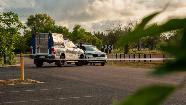 The NT Police Major Crash Investigations unit is investigating a hit and run crash that killed two women and injured a third on Trower Rd near the Dripstone Cliffs. Picture: Pema Tamang Pakhrin