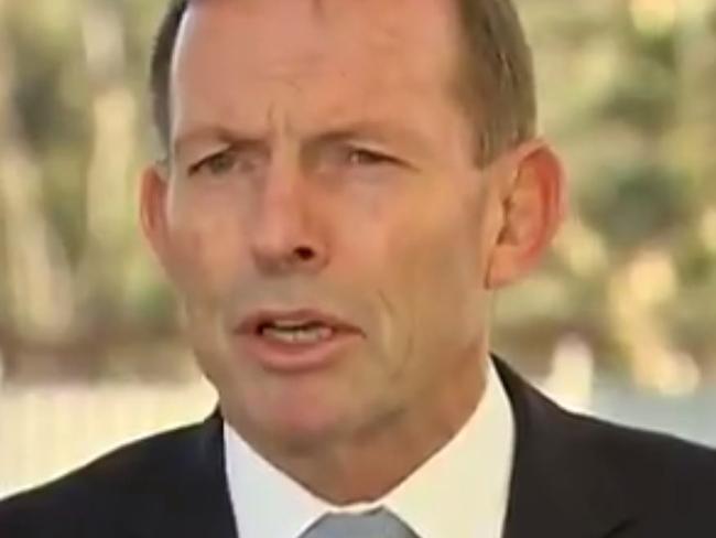 Tony Abbott has kicked off his campaign for a 'no' vote in the gay marriage plebiscite.