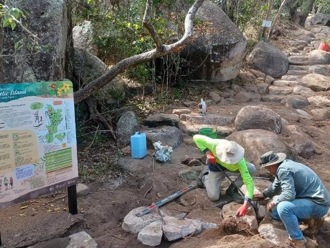 $1.35 million worth of works are now complete to upgrade a popular Magnetic Island walking track.