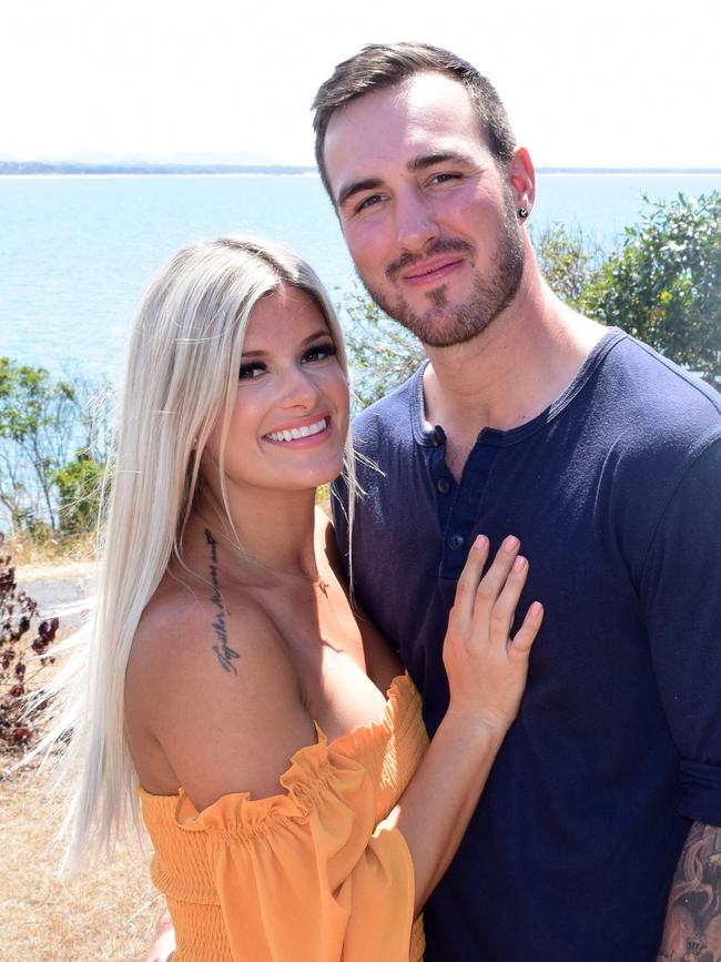 Brooke and Jared Runnels, stars of an upcoming House Hunters episode, look forward to a new life on the Capricorn Coast
