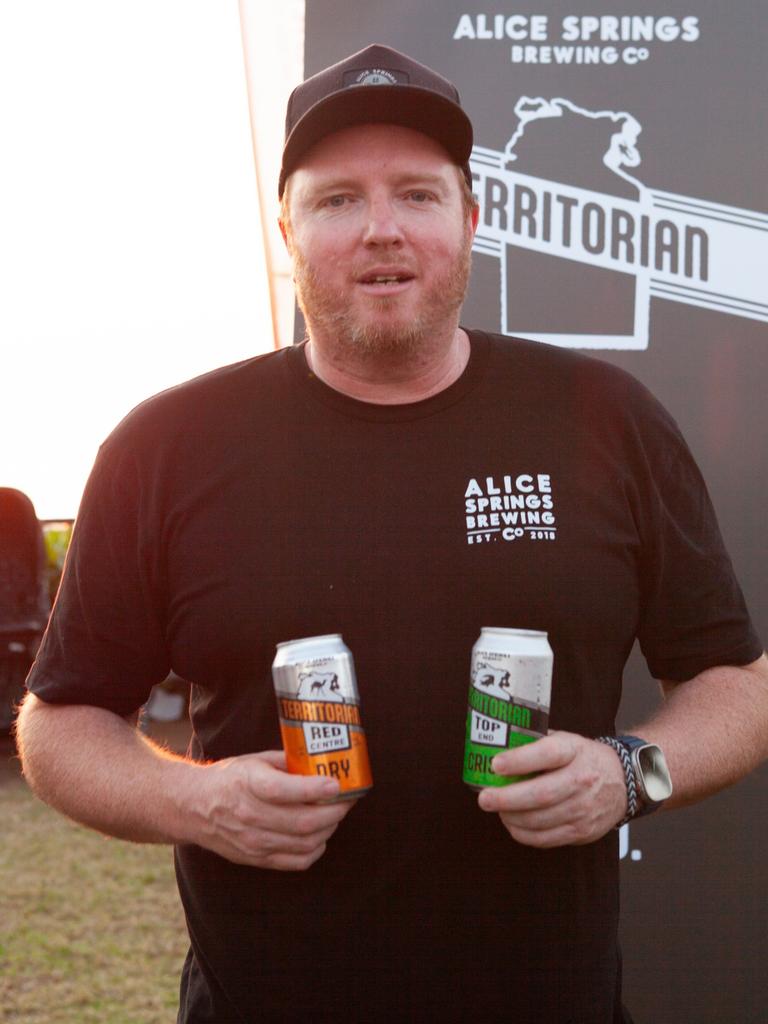 Alice Springs Brewing Co owner Kyle Pearson