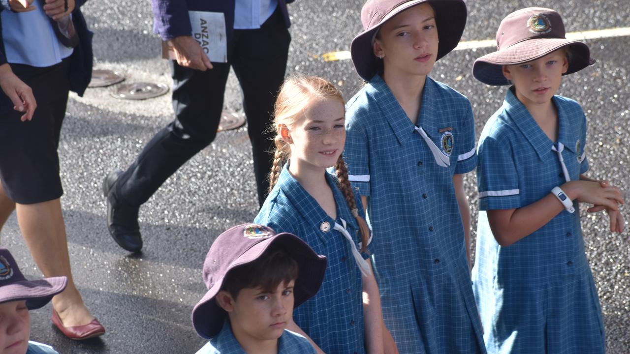 Scenes from the Bundaberg Civic Service.
