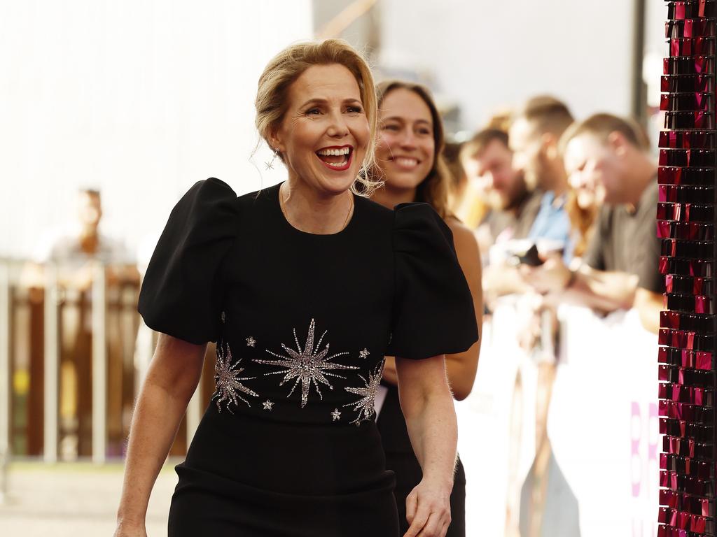 Zellweger’s co-star Sally Phillips at the Australian premiere. Picture: Jonathan Ng