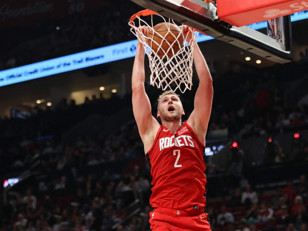 Can Jock Landale make a leap in his fourth NBA season? Picture: AFP