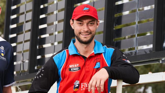 Star Southern District captain Josh Barrett will open the batting for the stingrays this season. Picture: Matt Loxton