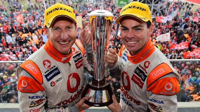 Skaife and Craig Lowndes won the 2010 Bathurst 1000 with Triple Eight.