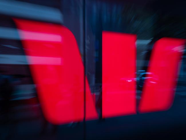 Business Finance Generics. Westpac logo at Westpac HQ Sydney Barangaroo.  Picture - ChrisPavlich/The Australian