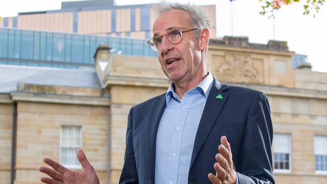 Greens Senator Nick McKim has been appointed as the party whip. Picture: Linda Higginson