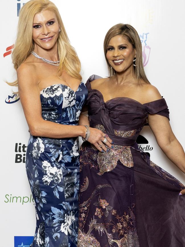 Gamble Breaux and Pettifleur Berenger at the Poker With The Stars Gala at the Grand Hyatt. Picture: Fiona Hamilton Photography