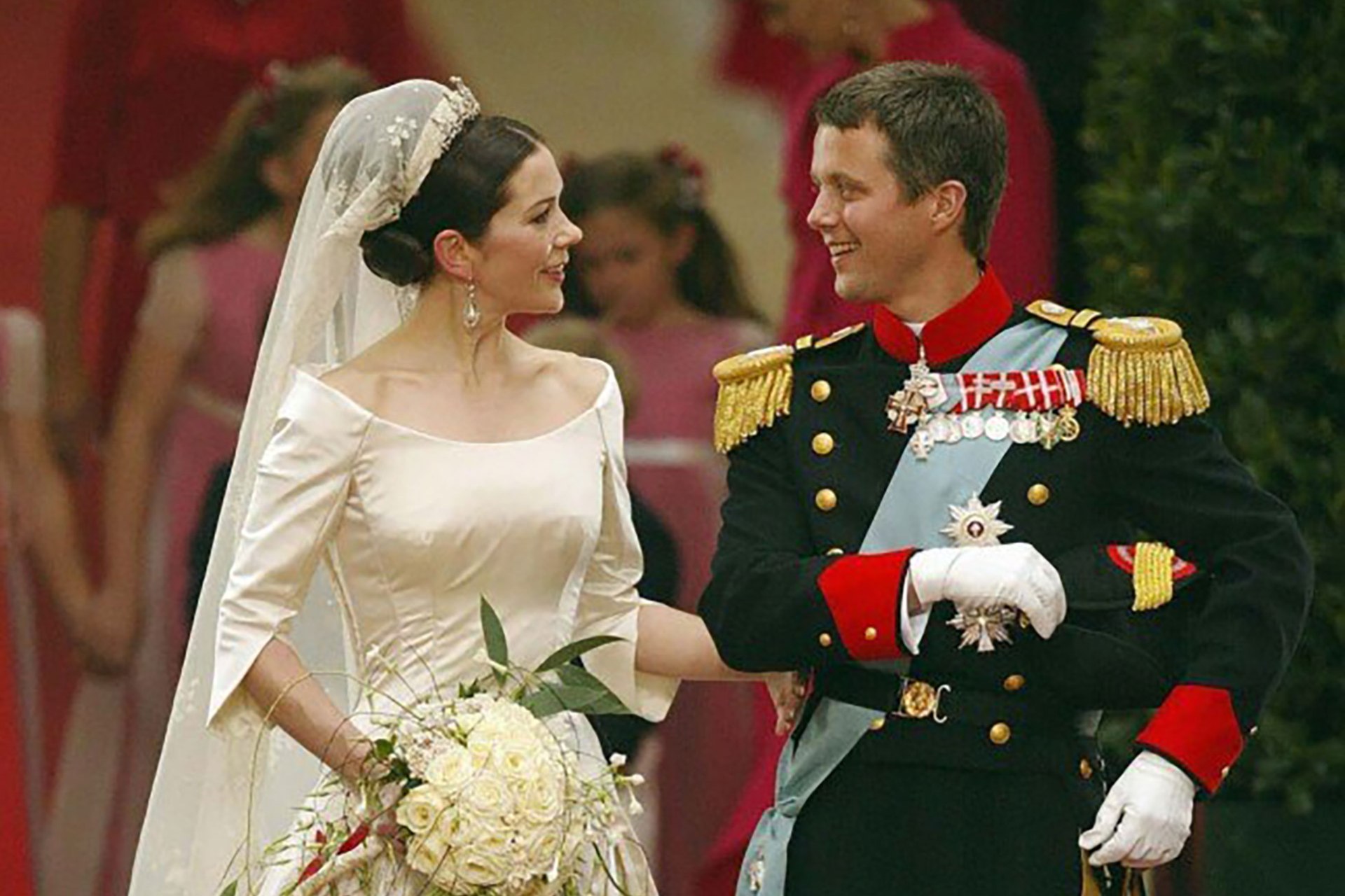 Princess Madeleine's second wedding dress worn by another royal