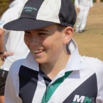 Cricketer Nicolaas Kossen who is a Wilston-Norths junior, the same junior club as Test player Joe Burns.