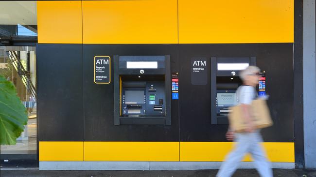 Multiple banks alerted the AFP about ATM machines being tampered with. Picture: NCA NewsWire / Nicki Connolly