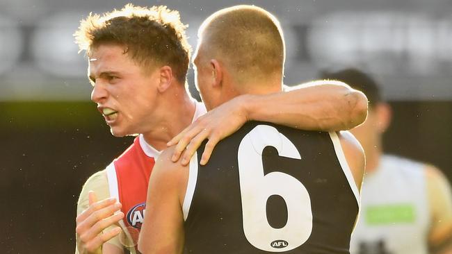 Jack Billings and Seb Ross. (Photo by Quinn Rooney/Getty Images)