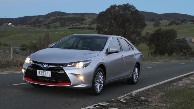 The locally-made Toyota Camry was tuned for Australian roads. Picture: Joshua Dowling.