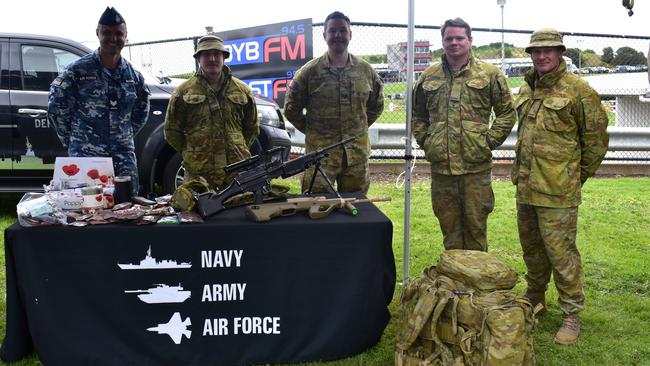 Australian Defense Force soldiers SGT Matthew Hadfield, PTE Sam Crimmin, SGT Corey Tomlins, PTE Chris Simpkin, PTE Shayn McNicholl.