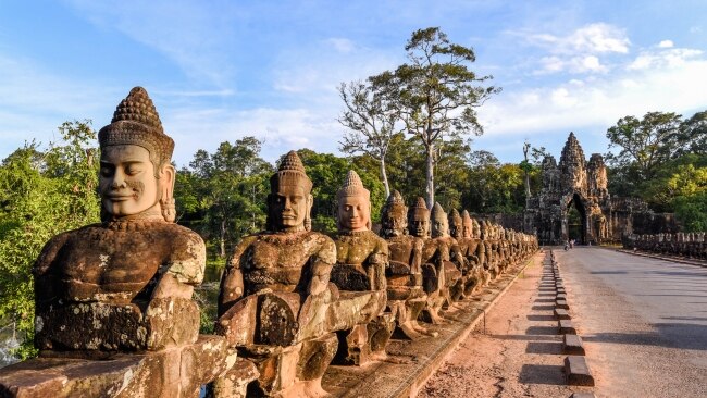 Cambodia's Angkor Wat is one of the world's ancient wonders.