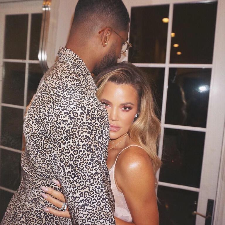 Khloe is believed to have split from Tristan Thompson again. Picture: Instagram