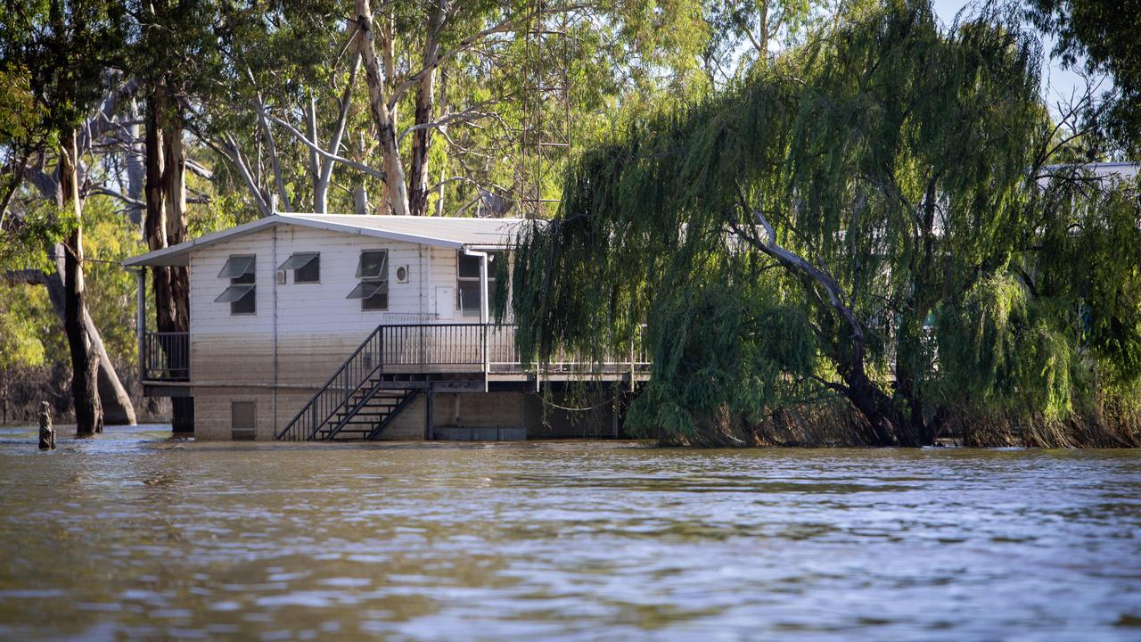 Murray River flooding in late 2022 hit communities in several states. Picture Emma Brasier