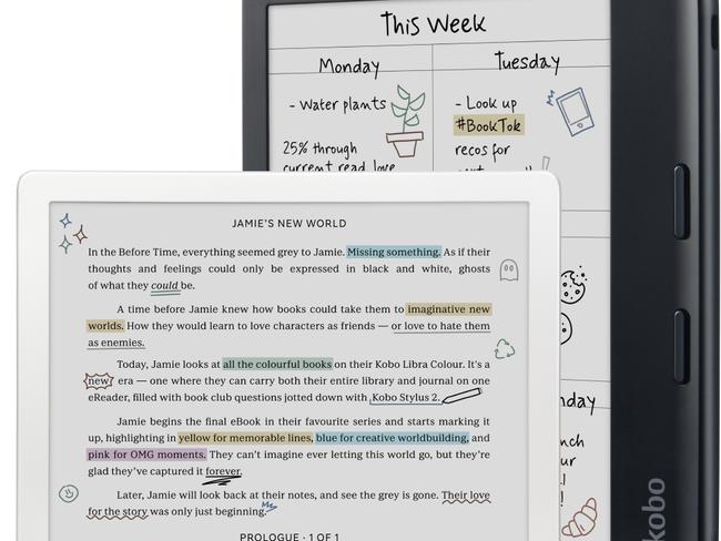 Kobo's Libra eReader now supports colour.