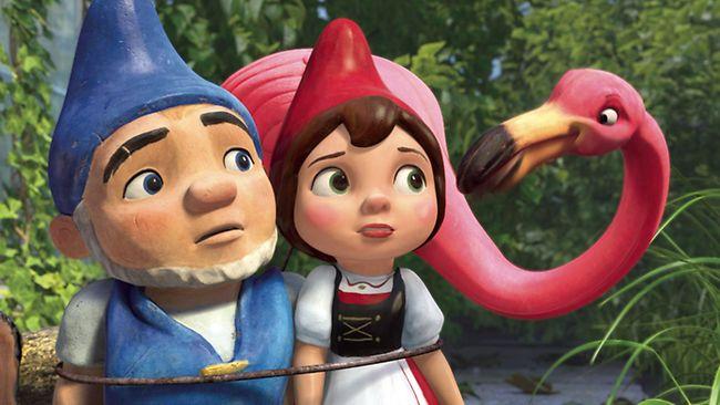 A scene from animated film <em>Gnomeo & Juliet.</em>