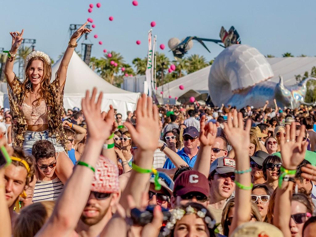 Given SXSW has been called off, is it possible Coachella could be next? Picture: Gabriel Olsen/FilmMagic/Getty (people in this photo do not have coronavirus)