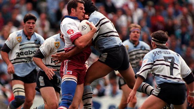 Ian Roberts came out while playing for Manly. Picture: Rugby League / Action