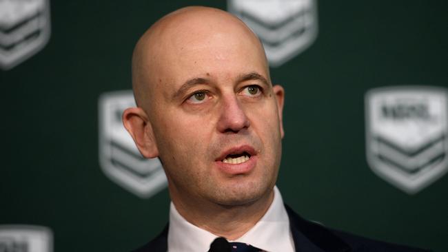 Todd Greenberg showed this behaviour will not be tolerated. (AAP Image/Dan Himbrechts)