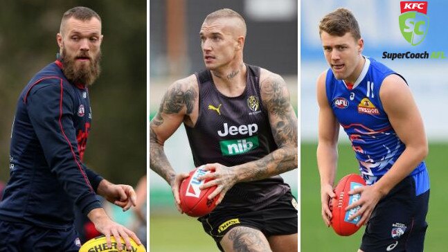 Max Gawn, Dustin Martin, Jack Macrae