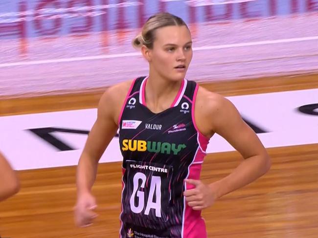Tippah Dwan was superb in the first half.