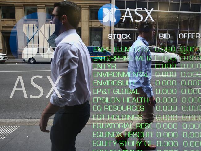 SYDNEY, AUSTRALIA : NewsWire Photos - SEPTEMBER 25 2024 ;A general view of the ASX in the CBD in Sydney after Rates were put on hold by the Reserve Bank yesterday. Picture: NewsWire / Gaye Gerard