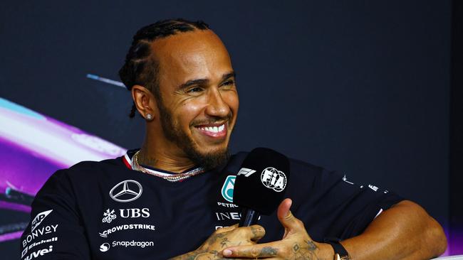 Lewis Hamilton wants Newey to join him at Ferrari. (Photo by Clive Rose/Getty Images)