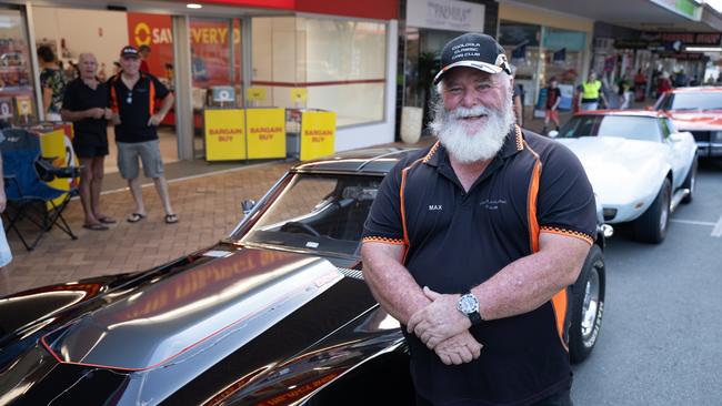 Max Nord with his '72 Corvette Stingray at Mary Christmas, December 20,2023.