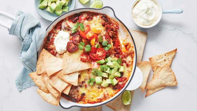Healthier one-pan nachos (yes, it does exist)