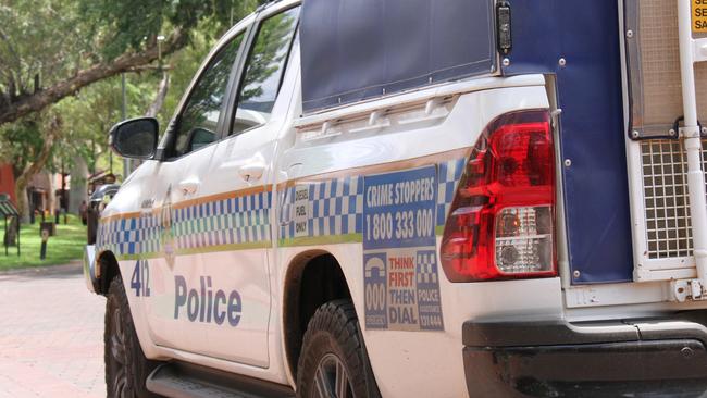 Northern Territory police in Alice Springs. Picture: Gera Kazakov