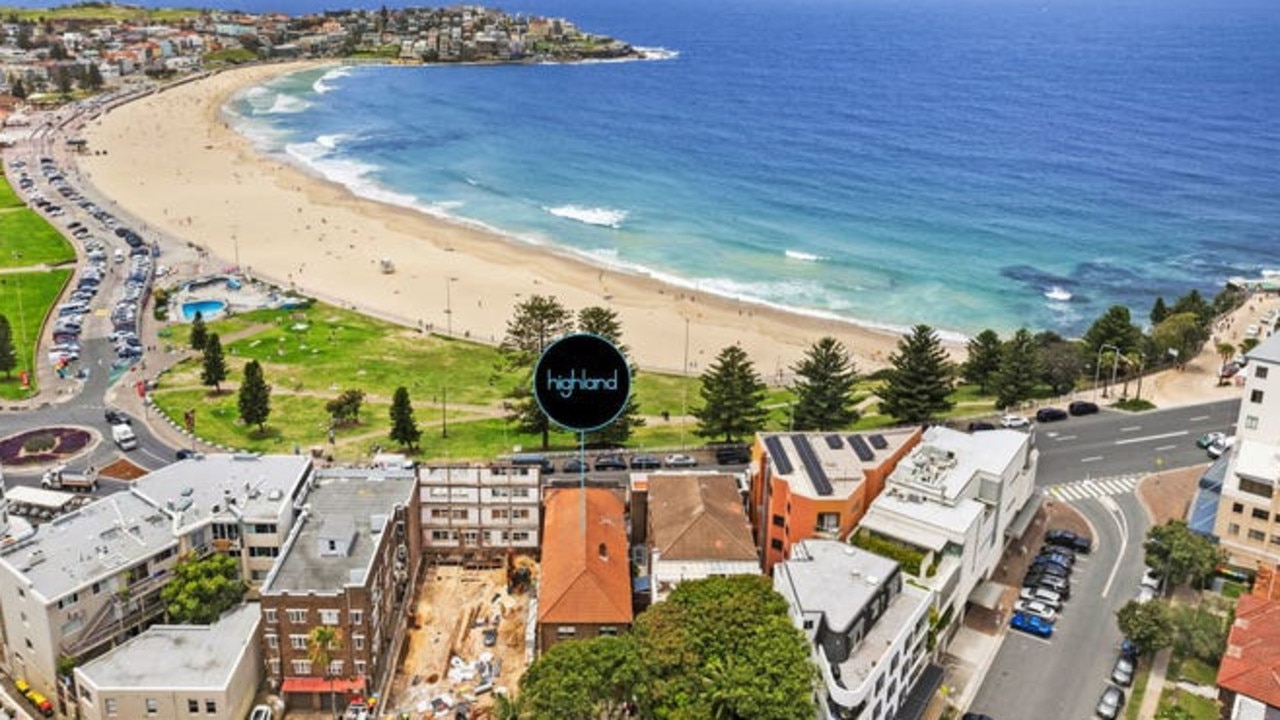 The project is in a prime spot, facing Bondi Beach.