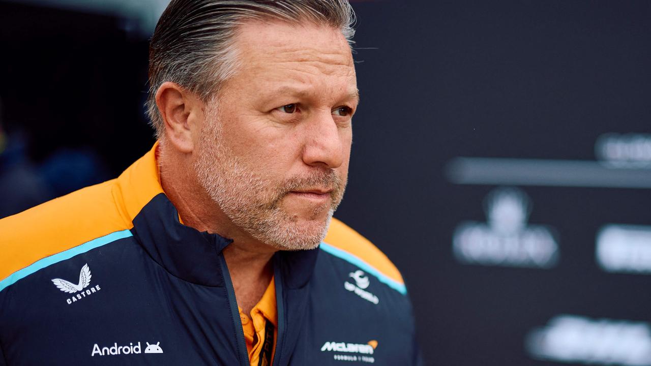 Zak Brown conceded McLaren made the wrong call. (Photo by BENJAMIN CREMEL / AFP)