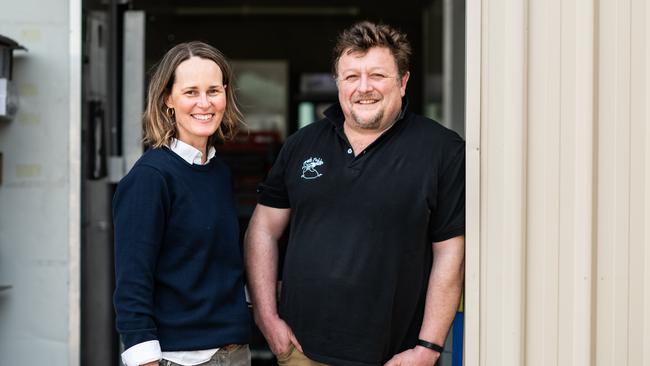 Fiona and Max Schofield of Fresh Fodder. Picture: Supplied