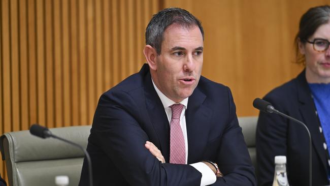Federal Treasurer Jim Chalmers meets state counterparts at Parliament House in Canberra. Picture: NewsWire / Martin Ollman