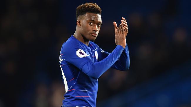 Chelsea fought off Bayern Munich to keep hold of Hudson-Odoi. Photo: Glyn Kirk/AFP