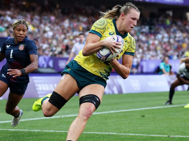 Maddison Levi has again been named Women’s Sevens Player of the Year. Picture: Cameron Spencer/Getty Images